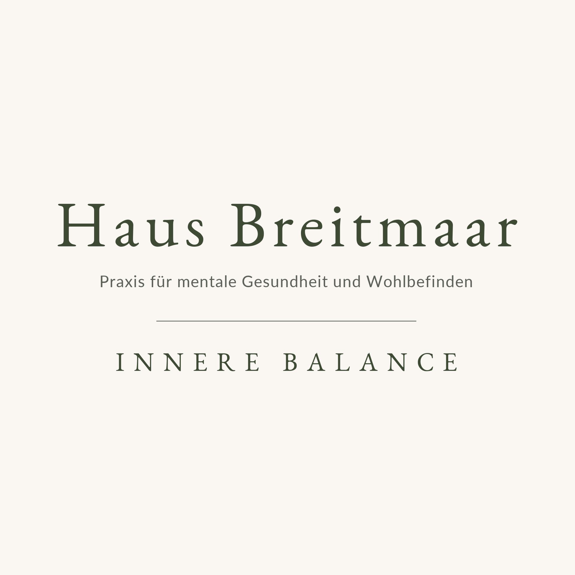 Haus Breitmaar Innere Balance