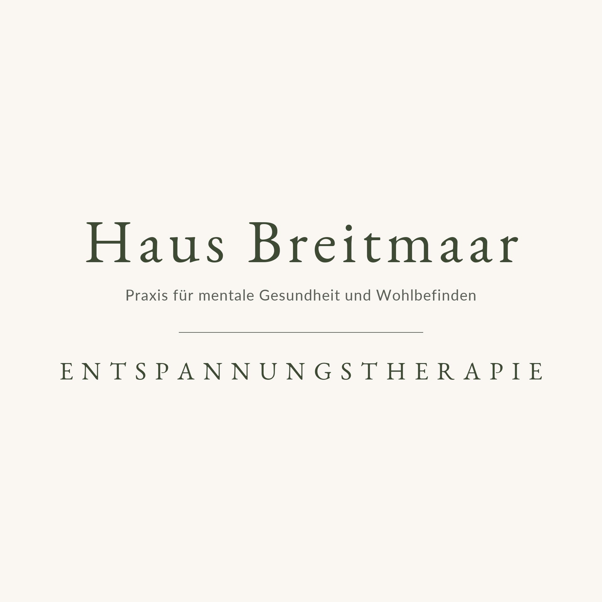 Haus Breitmaar Entspannungstherapie